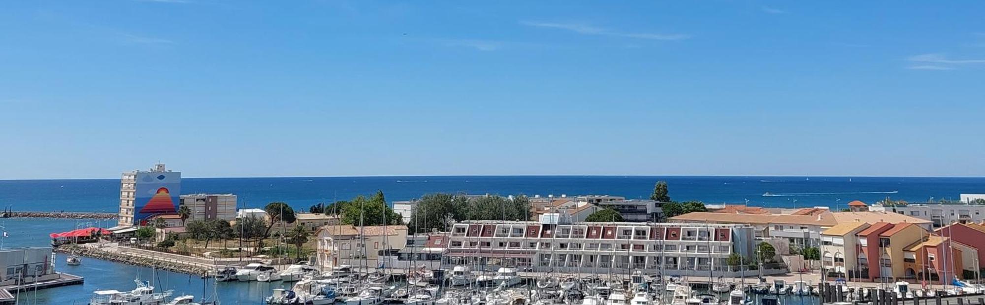 Studio Cabine Vue Mer Carnon-Plage Buitenkant foto