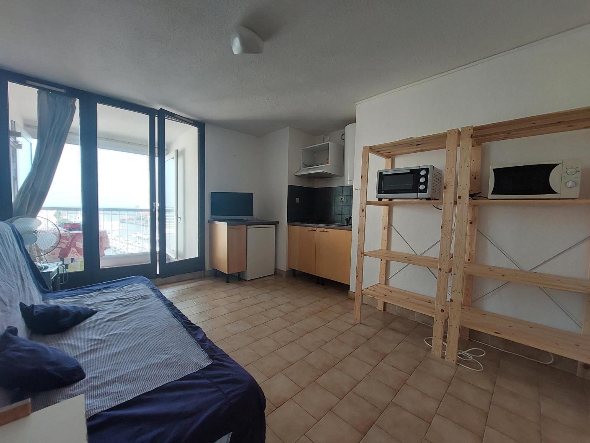 Studio Cabine Vue Mer Carnon-Plage Buitenkant foto